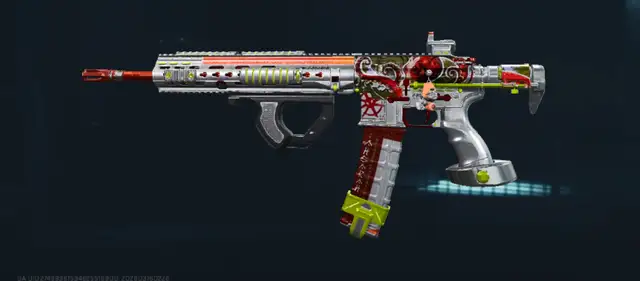 K416 全面戰場 Garena 來源配裝圖,方案 714