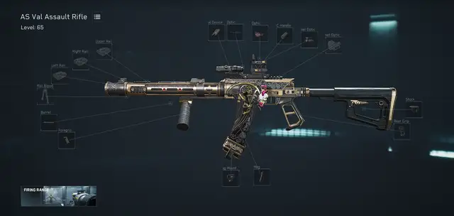 AS Val 全面戰場 Garena 來源配裝圖,方案 934