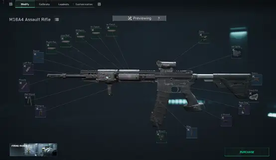 M16A4 全面戰場 改槍碼配裝圖
