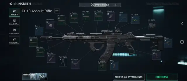 CI-19 全面戰場 改槍碼配裝圖